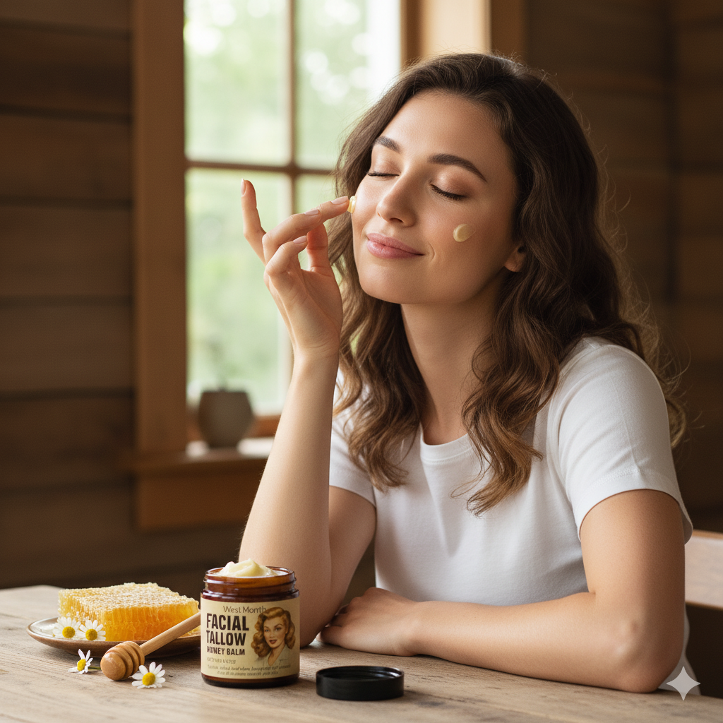 Tallow and Manuka Honey Face Balm